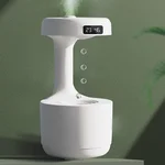 Cool Mist Humidifiers for Bedroom, Quiet Anti-gravity Water Droplet Humidifier Bedroom Office Desktop Fog Visible Usb Humidifier # generic
