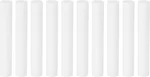 PATIKIL Humidifier Cotton Filter Sticks, 10 Pcs Refill Sticks Filter Wicks Replacement for USB Mini Humidifiers Portable Diffuser (2.76'' x 0.39''), White