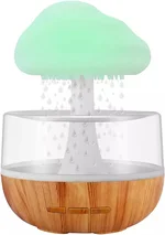Rain Cloud 2 in 1 Raindrop Humidifier with 7 Colors Night Light, Aromatherapy Diffuser for Sleeping & Relaxing