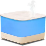 Humidifiers for Bedroom Large Room Baby Home Office Plant,800ml Quiet Aromatherapy Essential Oil Diffusers Cute Portable Ultrasonic Cool Mist Humidifier with Night Light Timer Auto Off
