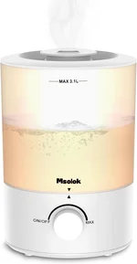 Humidifiers for Bedroom, Cool Mist Top Fill Diffuser with 25Watt for Home Large Room, 360° Nozzle, Rapid Ultrasonic Humidification for Baby Nursery and Plant(3.1L)