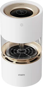 Smartmi Evaporative Humidifier Rainforest, 3L Cool No Mist Humidifiers for Bedroom, Visible Raindrops, Top-fill, Air Humidifiers for Baby, Self-Cleani