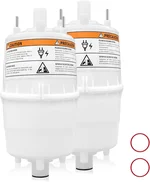 80 Steam Canister Replacement for Aprilaire Steam Humidifier Models 800 and 865 with O-Ring Seal (2 Pack)