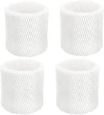 4 Pack Bedside Humidifier Filters for Canopy Bedside Humidifiers（white）