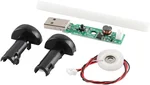 3pcs USB Humidifier Atomization Module Mist Fogger DIY Experimental Equipment Accessories Ultrasonic Integrated Drive Circuit Board Accessories