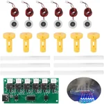 Six Spray Humidifier Module DC5V Atomization Control Board Ultrasonic Atomizer TYPE-C Interface Mist Maker Driver Circuit Board