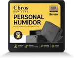 Cbros Humidor 69% Two- Way Humidity Control Box Powered by Boveda, Moisture Absorber, Maintain Freshness and Consistent Temperature Size (Size 30)