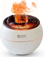 Volcano Humidifier Essential Oil Diffuser - 360ml Fine Mist Volcano Aroma Diffuser, Quiet Operation with Flexible Timer Settings, 7-Color LED Lights for Enhanced Sleep and Relaxation