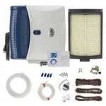 AprilAire 720AKZ Whole-House Fan-Powered Evaporative Humidifier – 21 GPD, Water Saving, Automatic Digital Control, Installation Kit, for up to 6,250 Sq. Ft., Part of the AprilAire Healthy Air System