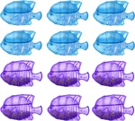 Nispira 12 Fish Universal Demineralization Cleaners for Protec Guardian Aquastick Humidifiers Ultrasonic Evaporative Dehumidifiers Hard Water Removes White Dust Odor