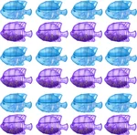 Nispira 24 Fish Universal Demineralization Cleaners for Protec Guardian Aquastick Humidifiers Ultrasonic Evaporative Dehumidifiers Hard Water Removes White Dust Odor