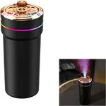 Sunny Smiles Humidifiers for room car,With Cool Mist USB Powered Car Auto Start/Stop,Quiet Air Humidifiers,Starry Sky Projector adds romance, timed shut-off,Portable,Continuous Intermittent Mist