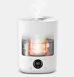 Warm Mist Humidifiers for Bedroom, 3.5L Humidifier with 304SS Ceramic Glaze Layer Heating Inner, Healthy Small Air Humidifier with Adjustable Constant Humidity for Bedroom