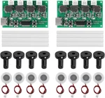 2SETS Type-C USB Mini Humidifier DIY Kits Mist Maker Driver Circuit Board 4 Way Fogger Atomization Film Atomizer Sheet Oscillating