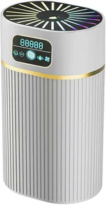 Top Fill Humidifiers for Bedroom, 1.1L Tank for Large Room, Easy to Fill & Clean,4 Gears Quiet Cool Mist Air Humidifier with Night Light for Home Baby Nursery & Plants, Auto Shut-Off (White)