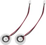 Diffuser Replacement Parts Ultrasonic Sprayer Ceramic Disk 16mm Atomizing Transducer Ceramic Disk with Wire Aromatherapy Machine 2PCS