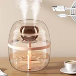 Dreamzy Humidifiers For Bedroom, Dreamzy Humidifier Large Room, Living Room Humidifier, Automatic Mode Humidity Sensor, 3l Cool Mist Desktop Humidifier For Bedroom (Pink)