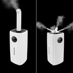 Humidifier Large Room for Home, 5.5Gal/20L Large Room 3000 sq ft Humidifiers for Home,Top Fill, Dual Mist Nozzles and Atomizers, Office Plants, White