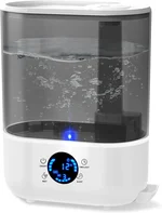 Humidifiers for Bedroom, 5.5L Ultrasonic Air Humidifier with Dual 360°Rotation Nozzles, Quiet Cool Mist Humidifier with Diffuser, Night Light, Timer, Auto-Shut Off, Humidifiers for Home Nursery Plant