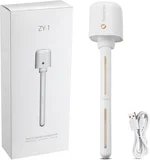 Mini Portable Humidifier, travel humidifier, Small USB Personal Humidifiers with Ultra Quiet, Optional Container, Tiny Travel Easy Use Humidifier for Plants, Car, Office, Hotel - White