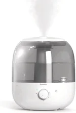 Homedics Ultrasonic Top Fill Humidifier, Cool Mist, 360° Nozzle, Up to 25 Hour Runtime, for Large Room, Bedroom, Nursery, Plants