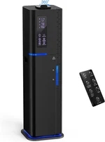 10L/2.64Gal Humidifier, Top Fill Quiet Ultrasonic Cool Mist Humidifiers for Bedroom, Covers 550ft², 60H Runtime, 24H Timer, 3 Mist Modes Humidifier Large Room, Home, Office, Plants, Black